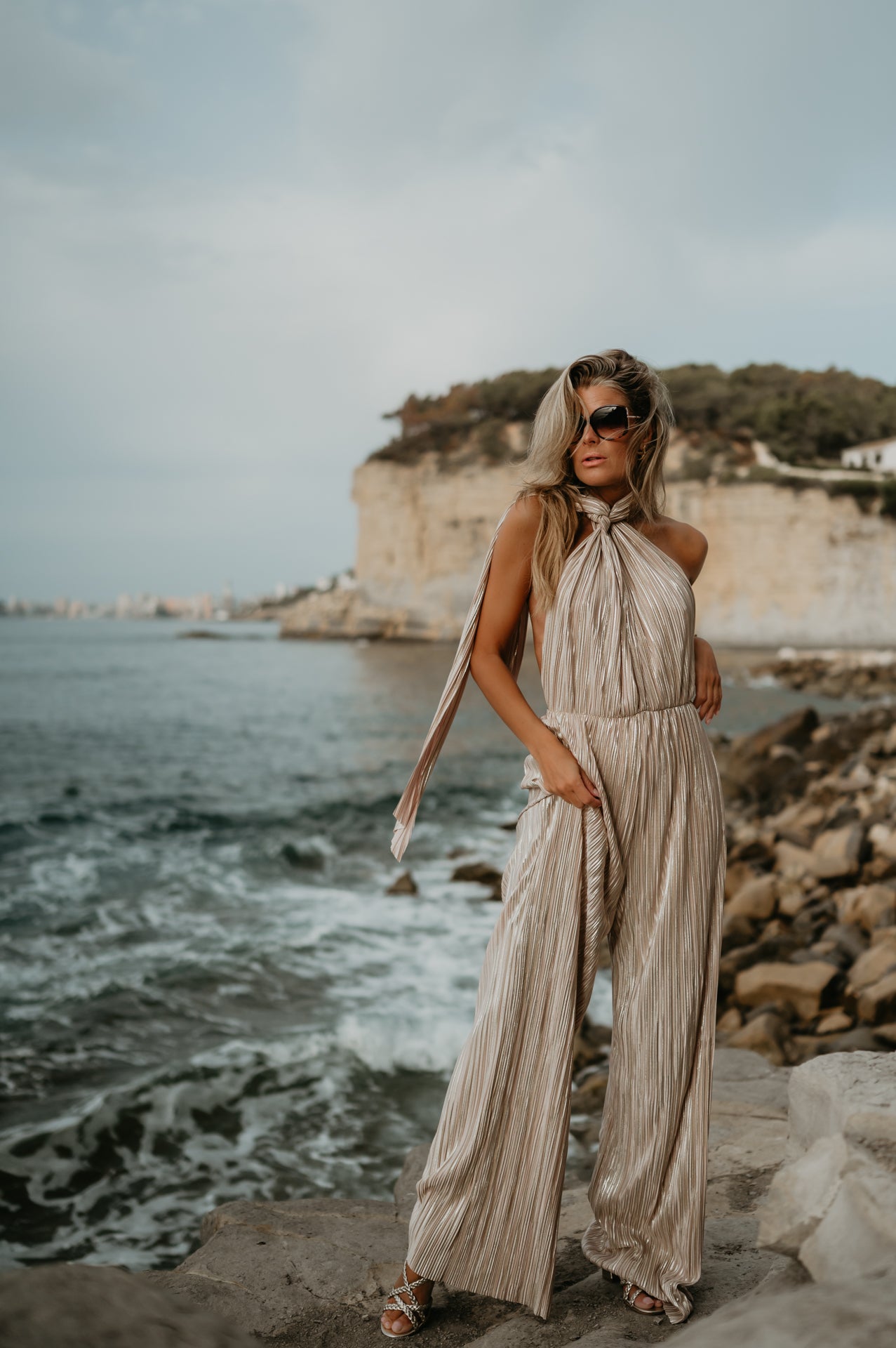 Sabbia jumpsuit I Beige - Wild Souls by JV® - Jumpsuits