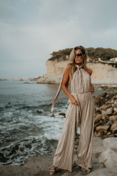 Sabbia jumpsuit I Beige - Wild Souls by JV® - Jumpsuits