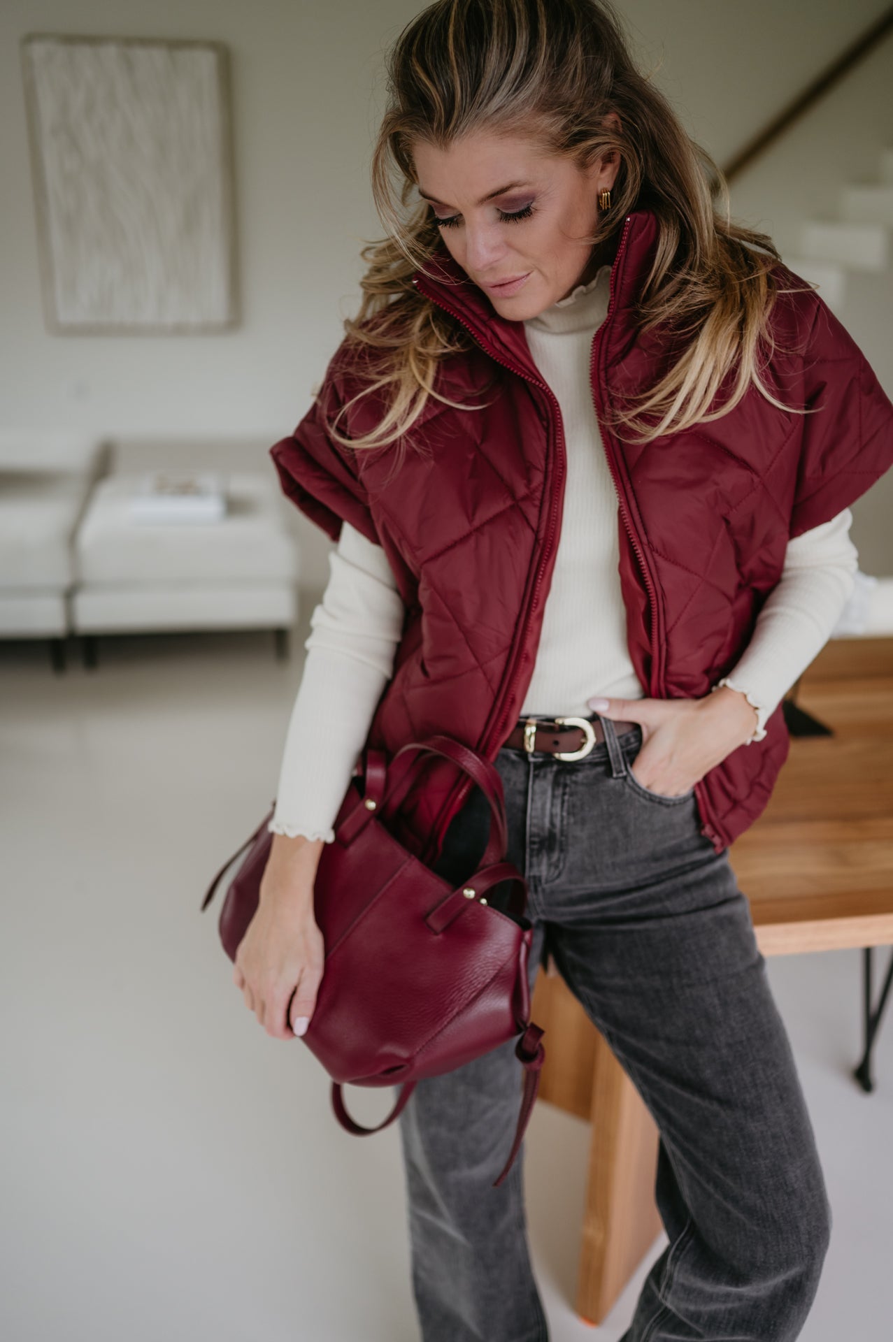 Sarto jacket I Bordeaux - Wild Souls by JV® - Jackets