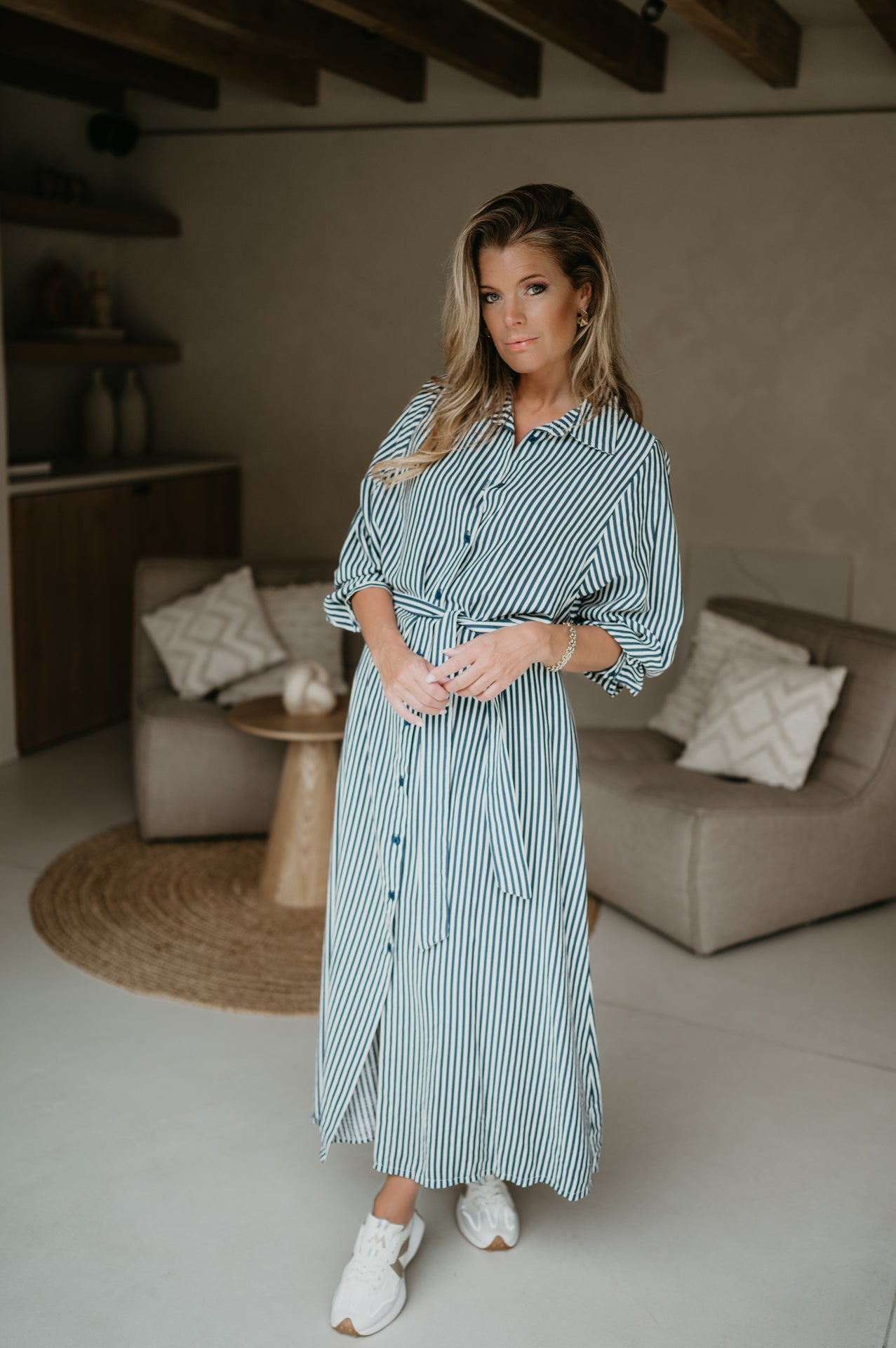 Secco dress I Striped Blue - Wild Souls by JV® - Dresses