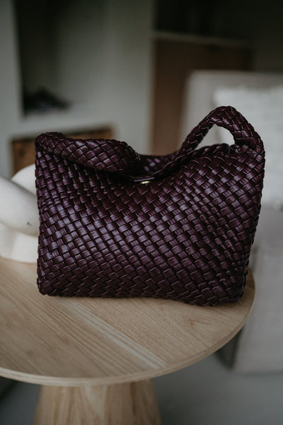 Sedia handbag I Burgundy - Wild Souls by JV® - Handbags