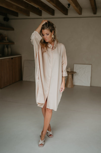 Semplice dress I Beige - Wild Souls by JV® - Dresses