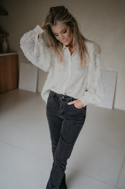 Serata blouse I Ecru - Wild Souls by JV® - Blouses