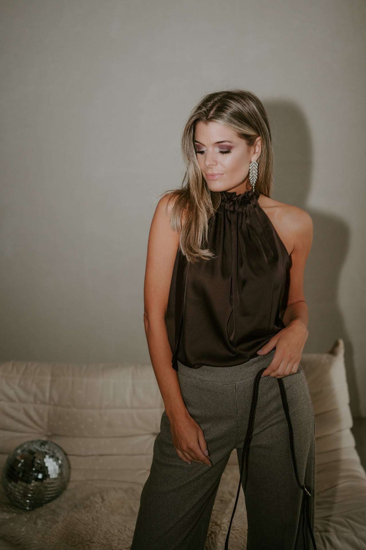 Sopra top I Chocolate Brown - Wild Souls by JV® - Tops