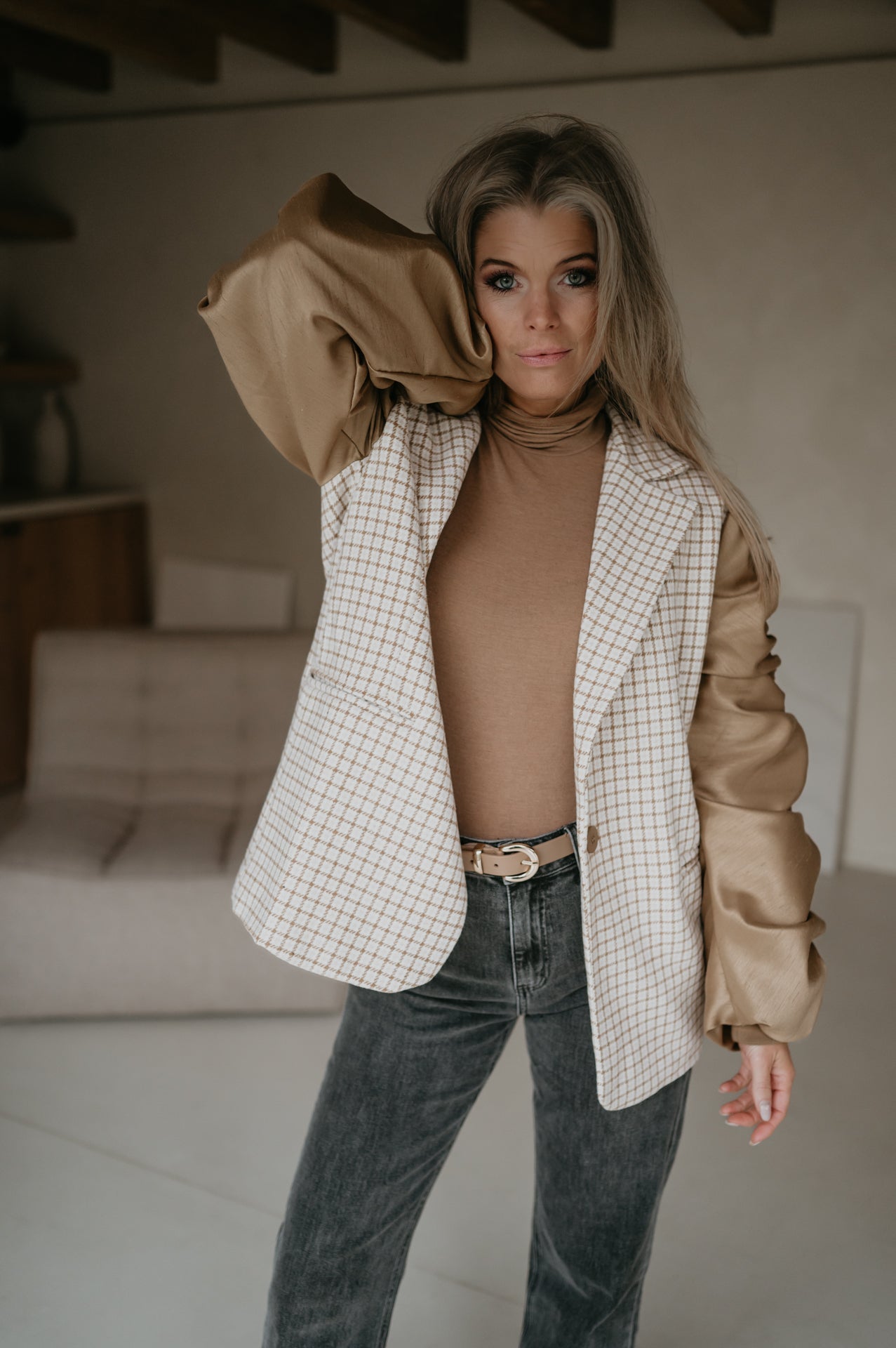 Sorgere blazer I Beige - Wild Souls by JV® - Blazers