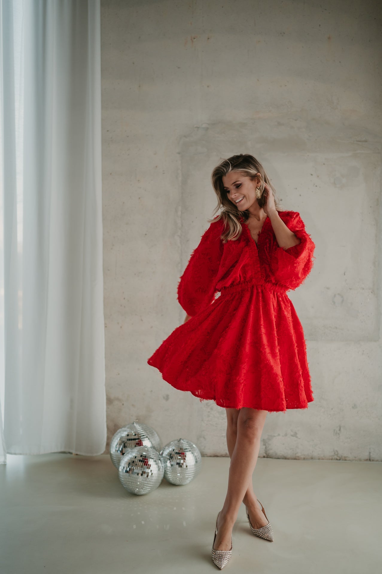 Strumento dress I Red - Wild Souls by JV® - Dresses