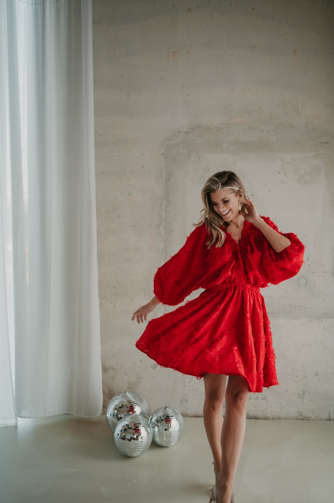 Strumento dress I Red - Wild Souls by JV® - Dresses