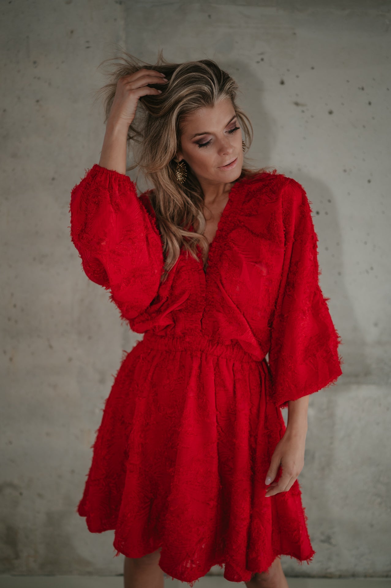 Strumento dress I Red - Wild Souls by JV® - Dresses