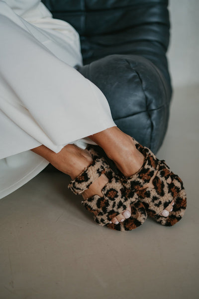 Testo slippers I Leopard - Wild Souls by JV® - Slippers