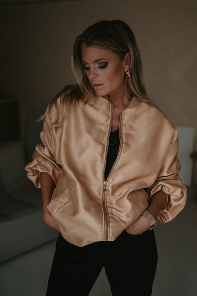 Titolo bomber jacket I Gold - Wild Souls by JV® - Bomber Jackets