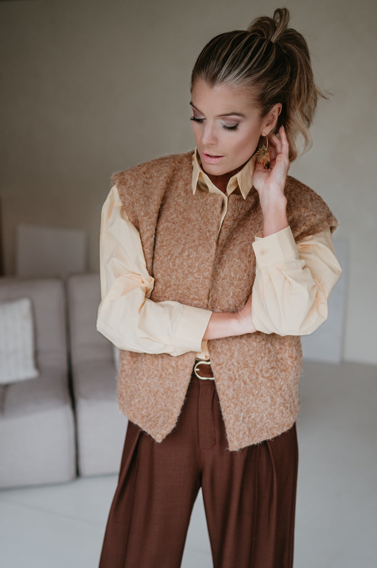 Unici gilet I Camel - Wild Souls by JV® - Gilets