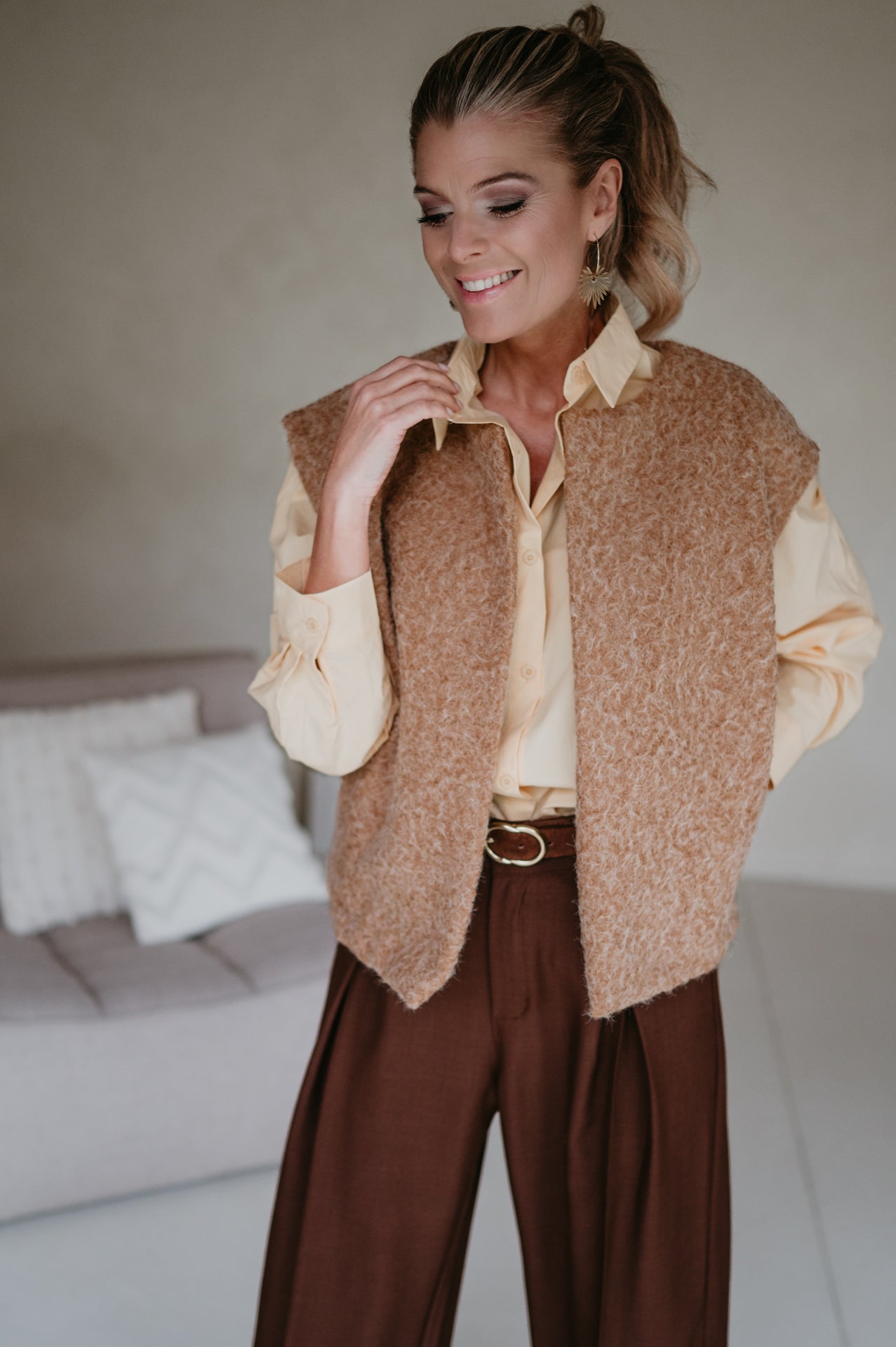 Unici gilet I Camel - Wild Souls by JV® - Gilets