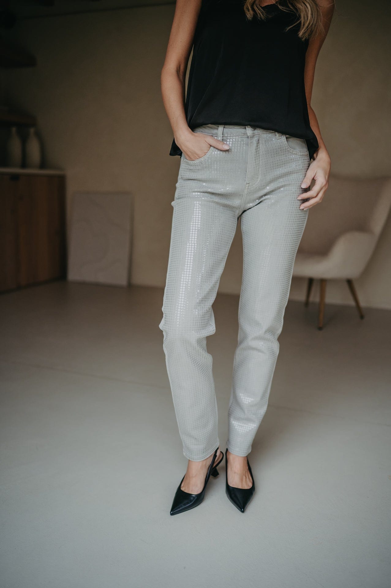 Asino jeans I Grey - Wild Souls by JV® - Jeans