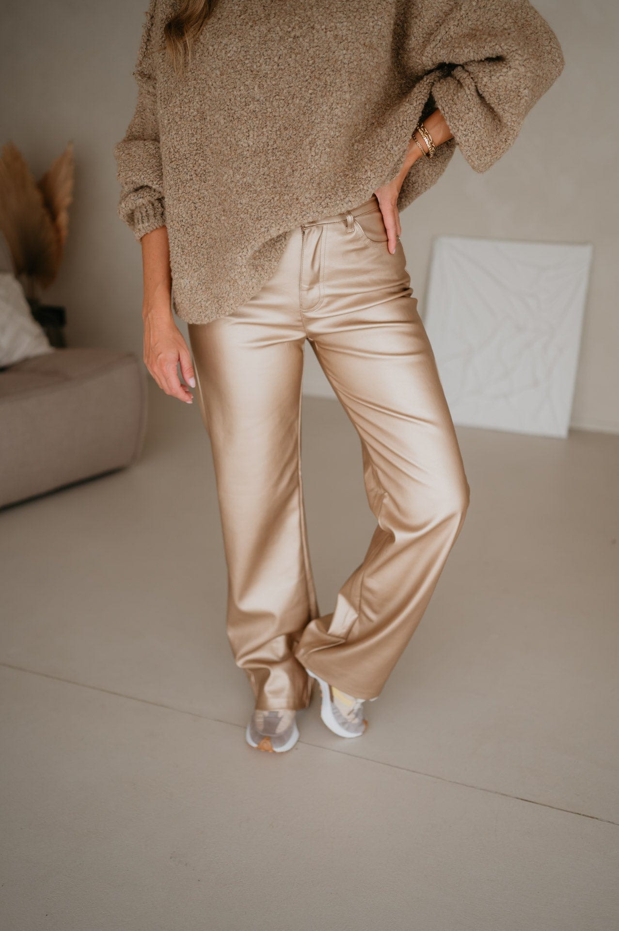 Bandire trousers I Gold - Wild Souls by JV® - Trousers